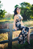 This dress is beautiful. Received so many compliments on it. It's form fitting but makes your curves pop! Makes for a sexy look! - Linh V.