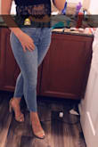 These shoes were so cute! I read the reviews and I ordered a half size smaller but I should have gone a full size. Ordered a 5 1/2 but a 5 would have been better! I would have exchanged them but I needed cute shoes before a vacation. They still worked even bough they were a little big. - Jade D.