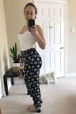 This is the comfiest bodysuit I have ever put on! Because the straps can me tied yourself I imagine it would work for most (if not all) body types! It is super cute tucked into jeans or harem style pants! - Jamie G.
