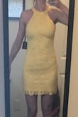 Great summer color! I can't wait to wear it out on my vacation! I feel like this dress is pretty versatile, can be worn on a simple dinner date or to a wedding. Love it. - Mary S.