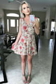 This is a really cute dress. I wore it on Easter but I'll get lots of use out of it through summer too. Very happy with my purchase. - Brittany R.
