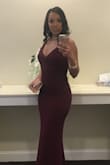 I purchased this dress to attend a formal dinner. The fit was perfect! Fitted in all the right places without being tight. The color was gorgeous and the material was a great quality (slight stretch to help with the perfect fit) It was fun to wear! - Danielle C.