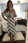 Looove this 2 piece! Perfect addition to my summer wardrobe. The skirt is adjustable and you can wear the pieces separately as well for more versatility. LOVE! - Jillian S.