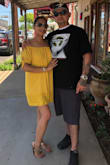 I love, love, love this dress! It fits perfectly, and the off the shoulder situation stays in place. I own a ton of off the shoulder looks and I find myself having to adjust frequently, but not this dress. I also got tons of compliments, which is awesome! If you're on the fence, get it! You won't regret it. - Belinda R.