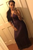 The dress fit true to size. I have big breast and was a little scared because usually nothing fits up top but it fit perfect. There's many options on how to wear it which is great because it provides a lot of coverage. I'm so pleased with how it fit and will definitely shop in the future at Lulus. - Stephanie M.