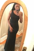 THIS DRESS IS AMAZING! It fits your curves in all the right places (or in my case gives me curves that aren't really there) and makes you feel extremely confident. I think it fit perfectly to size, and me being a tall & slim(ish) girl, I didn't have to worry about it being short at all it was fully floor length like it should be. I bought it for a formal fundraiser and got so many compliments it was great. Amazing fit, amazing dress. Definitely would buy again and again in every color imaginable. - Pearl B.
