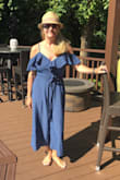 Very cute jumpsuit. Very light materials. Fits perfectly. - Janine S.
