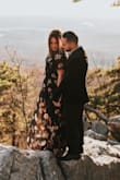 This was the perfect dress for our fall engagement photo shoot. Just perfect!! So many compliments. - Veronika L.