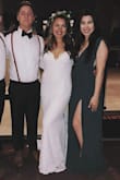 Fit like a glove. I went completely bra-less and the slit was a perfect height of sexy. I got compliments all night <3 - Erika G.