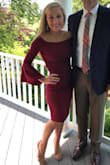 Wore this dress to a wedding and was stunning! Fit beautifully. - Amy C.