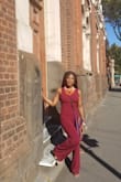 Wore this on my trip to Melbourne, Australia. I love how it held onto my figure. - Munah G.