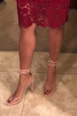 I usually wear a 9 or 9.5 unfortunately 9.5 was not an option so I went with the 10 and I'm pleased with the fit. - Rachelle W.