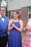 it was a beautiful dress at a great price. we did have to get the outer fabric altered for height at a reasonable price as well. all in all I spent less than $100.00 on a gorgeous prom dress for my daughter. was very pleased. - Tracey F.