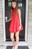First time ordering from Lulus and was hesitant due to bad online experiences with other companies. Customer service was excellent! Had to exchange for larger size...process was quick and simple. Rep on phone was extremely helpful and friendly!
My daughter LOVED this dress! The material was nice quality, great fit, stylish, great price! Would definitely order again! - Estelle B.