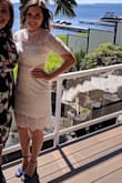 I wore this dress for my bridal shower and it was perfect! I was classy with a little bit of sexy. Perfect for the type of event. - Nina D.