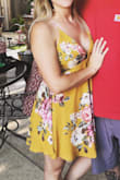 Great dress - tried to find something out of my comfort zone and totally love it! - Katie A.