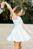 Loved this dress! was perfect for my engagement pictures and fits true to size!!! - Karlie N.