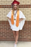 I ordered this dress for graduation and it was amazing!! It gives such a statement and is unlike anything you will find in stores! I got so many compliments and definitely stood out! - Devin Y.