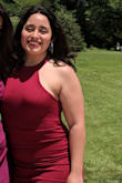 The only thing was that the straps were just a tad loose. Other than that I filled that dress. I loved it! I have never worn a sleeveless dress like that. The material felt so great on me. I can't wait to get another dress from here! - Dara G.