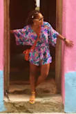 Cute and comfortable light material, perfect for warm weather. Wore it while on vacation but would be perfect for Sunday brunch or happy hour with friends on a patio. - Zenithe P.