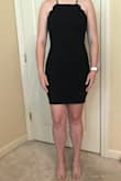 This dress is absolutely stunning on! It's very comfortable and flattering on many body types. The material also has a little stretch to it so it's very forgiving. - Sarah D.