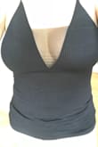 Very cute. Keeping. See photos. It's a sexy look for a cami. Or wear by itself. Don't need a bra - Jennifer G.