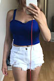 Cute and don't need a bra with it. Nice rich color - Jennifer G.