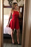The minute I opened it I could tell it was good quality, the material felt great. I felt confident for the first time in years. It was beautiful and I got so many compliments on it and was even told it looked like it was made for me it fit so well! - Alyssa M.