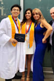 The material was very good quality, it was very flattering and hugged my body just right and was a perfect look for my daughters graduation! - Belkis B.