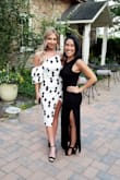 I ordered a size Medium after reading some reviews and it worked out wonderfully (I'm usually a small) Nonetheless, this dress is class, sexy, and super comfy. Wore it to a wedding and will def wear it again. Highly recommended! - Mary Y.