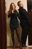 I think it's a cute dress, with the right panty hose or spanx.  Its a bit short so wearing it alone with minimal accessories is a little revealing. overall I'll keep it for another date night. - Erica V.