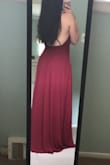 I only took a picture of the back but this dress came in perfect condition and I'm already in love. - Micaelly A.