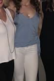 I like this because it's cute and casual and has a little something extra. I had to make sure to pay attention to the snap that kept it together on top though because my boobs caused it to unsnap a few times. If you're smaller chested that shouldn't be a problem though. - Valerie T.