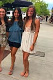 This is a perfect casual dress and no bra is necessary which I always love. There is plenty of support because of the material up top. - Valerie T.