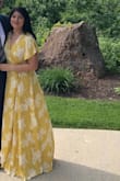 Absolutely love this dress! Wore it to a wedding and it was super comfortable to wear all day/night. A little long, but expected because a small wasn't available. Thinking of getting it in another color! - Katherine F.