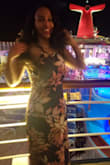 I wore this dress on my cruise to Mexico! It fit great! Perfect length and the material was great; not see through. - Shayla T.