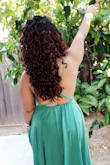 I love everything about this dress. It fits just perfectly. Love the color. - Amie D.