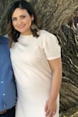 Cute, simple, classy. Perfect for any occasion. Wore for a wedding five months postpartum. Made me feel comfortable. Made sure to wear a slip or spanks. It's pretty sheer. - Teresa V.