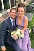 I had purchased a bridesmaid dress from another company months prior to the wedding and a little over a week before the wedding I tried it on and did not love it. I ended up buying this dress last minute. It fit perfectly and I'm so happy I made the last minute switch! It's such a beautiful color too! - Jenny Z.
