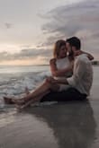 I used this dress for a day after our wedding shoot on the beach. The flowy dress was perfect for the shoot.
The fit (M) was perfect except that I was not able to wear a bra initially. I brought it to my seamstress and she simply added a panel behind the corset and I was able to wear a strapless. Would definitely recommend this dress!
Photo credit: Abigail Gingerale Photography - Debra P.
