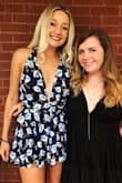 It's usually pretty hard to find a romper that is long enough for my height, but this one fits perfectly and is long enough to cover everything! There are so many different looks you can make with the straps! It's extremely flattering and I got so many compliments when I wore this out - definitely one of my favorite purchases from Lulus to date! - Kendall N.