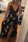 I wore this dress to a wedding and I loved it! Super lightweight, but nice material. Easily dressed down with sandals and up with heels. - Adriana O.
