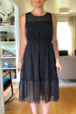 I bought this for a funeral. It is modest and sweet. Very comfortable. - Christine
