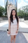 I love this bodysuit! Could be dressed up or dressed down-looks good with jeans and sandals or skirt and heels. The material is thick enough to wear without a bra. I usually just wear pasties underneath. It's fitted but versatile enough to stretch while holding your curves together. - Thuy B.