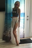 I am beyond obsessed with this skirt. It's perfect over a bathing suit with a graphic tee tied. I would highly recommend. - Anna G.