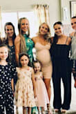 This dress was perfect for my baby shower.  I love how it showed off my bump and it will fit great after the baby is born too!! - Mary K.