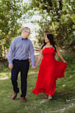 It fit perfectly! I've received so many compliments. I had to get it hemmed because I'm 4'11"  but no complaints here! :) - Mayra T.