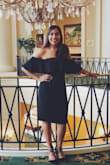 Wore this dress to a friend's graduation party that was cocktail attire and this dress was perfect! Runs a little tight but going a size up would be too big. - Geraldine G.