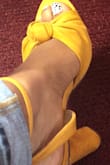 Super cute and comfy but the strap around the heel is oddly loose and can be a problem if you're not careful. - Essence N.