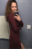 This was one of two items from my first order at Lulus and I'm floored! It's sexy, and it is the perfect length (for me, as a tall girl). The slit is amazing and the fit is sooo flattering. I have a hard time finding good fits because I'm tall and curvy but this is so perfect! It's a bit thicker of a material so it's better for cooler weather (def not hot and humid weather). - Nalda N.